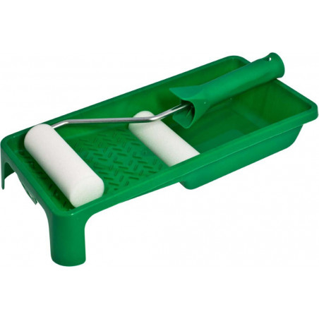 Maliarska súprava - Moltopren ACRYL miska 150 x 290 mm , rúčka 100 / Ø6 mm , 2 x Moltopren 110 mm 1/25